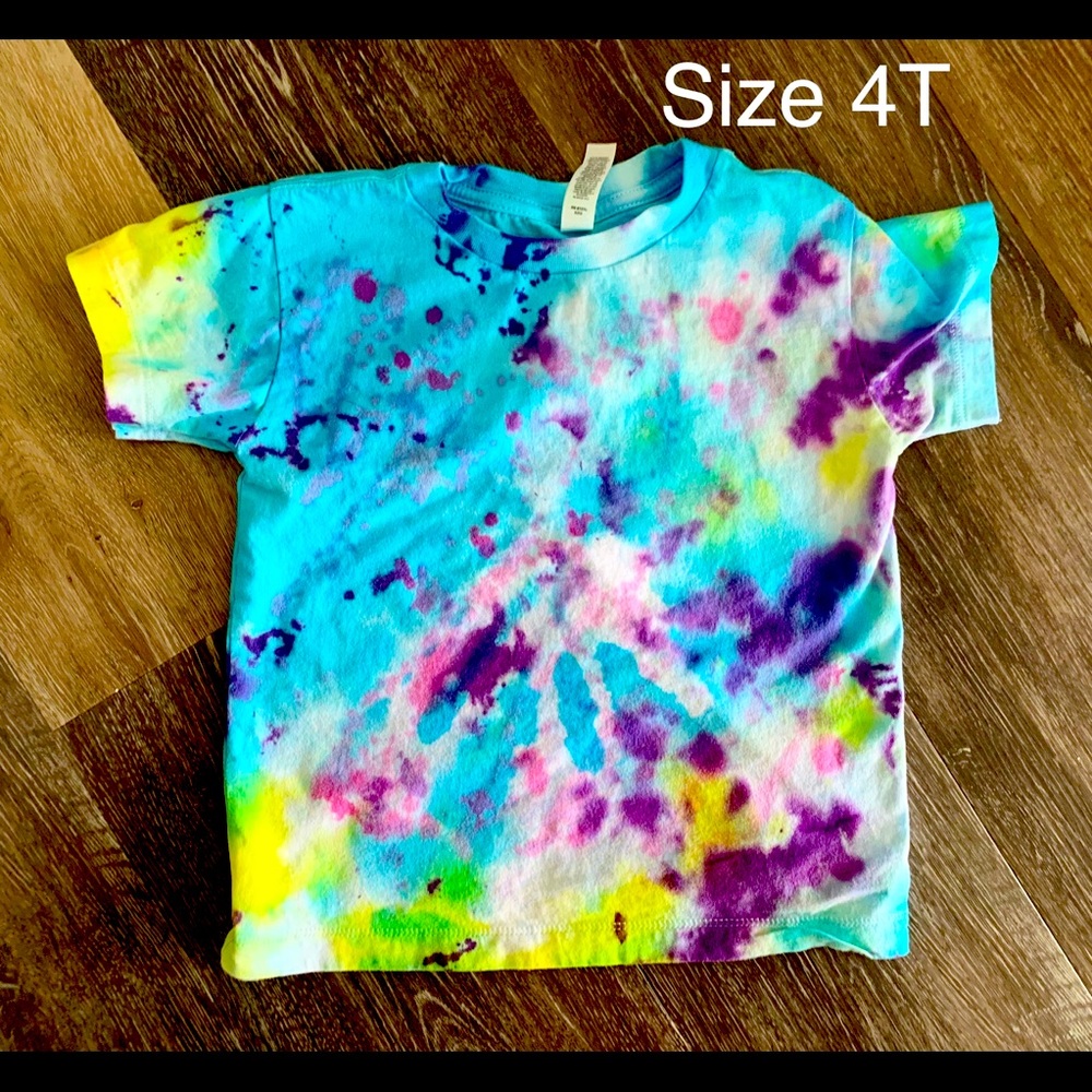Toddler tie dye t-shirt